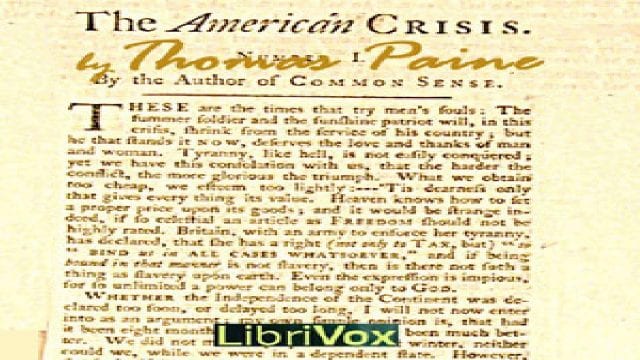 thomas paine the crisis essay