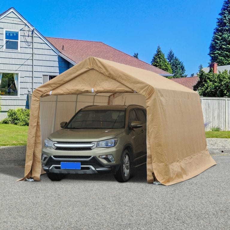 Car Canopy Tent - Easy to Set Garage - WhiteOut Press